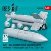 RESKIT RS48-0538 AGM-130A missiles (2 pcs) (Mk84 warhead) with AN/AXQ-14 data link pod (1 pcs) (3D Printed) 1/48